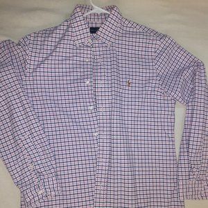 Polo Ralph Lauren Classic Fit Plaid Oxford Shirt